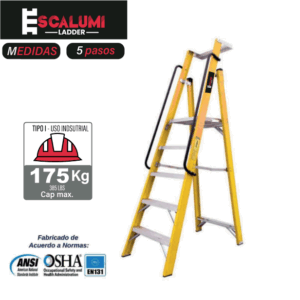 Escalera Plataforma FR 5 pasos